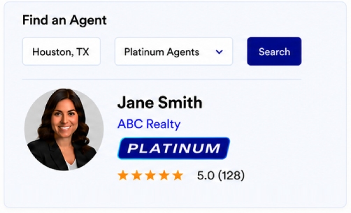 Shared listing badge preview