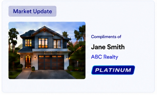 Shared listing badge preview