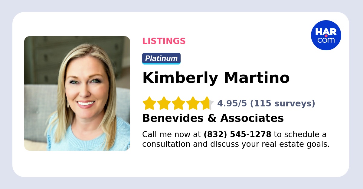 Kimberly Martino - Latest Listings - HAR.com