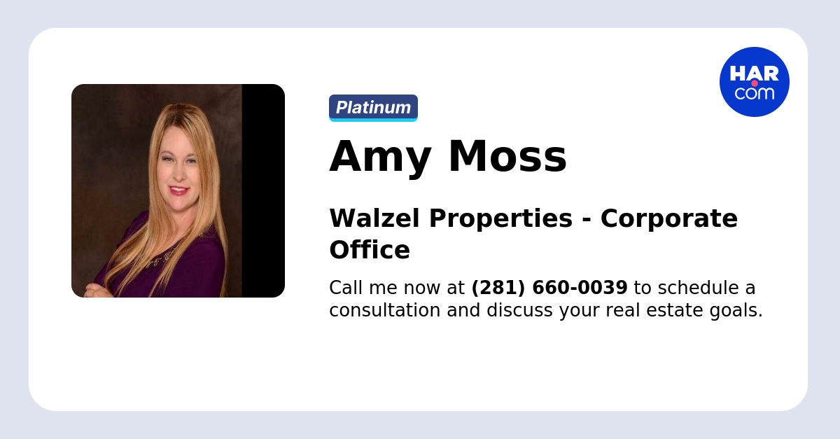 About Amy Moss - HAR.com