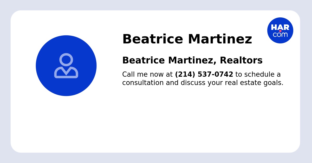 About Beatrice Martinez HAR