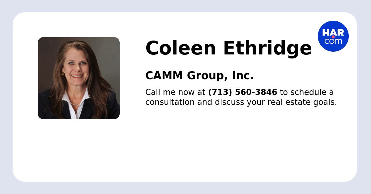 About Coleen Ethridge - HAR.com