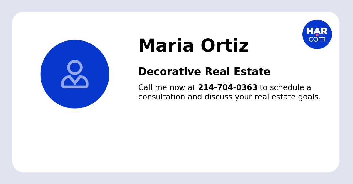 About Maria Ortiz - HAR.com