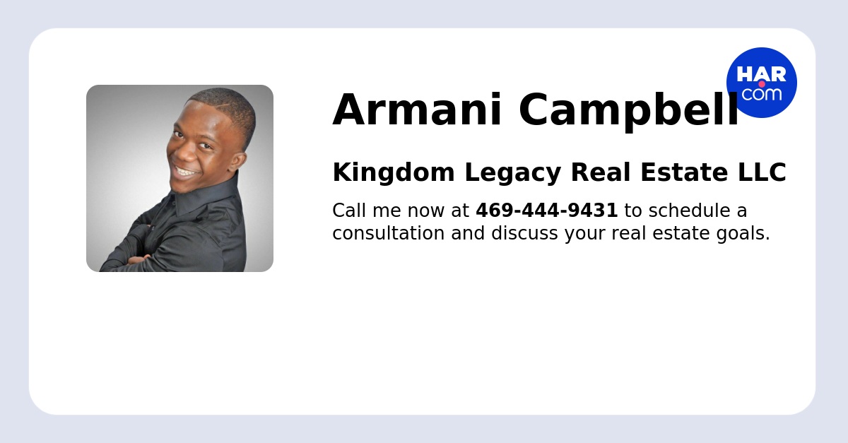 About Armani Campbell HAR