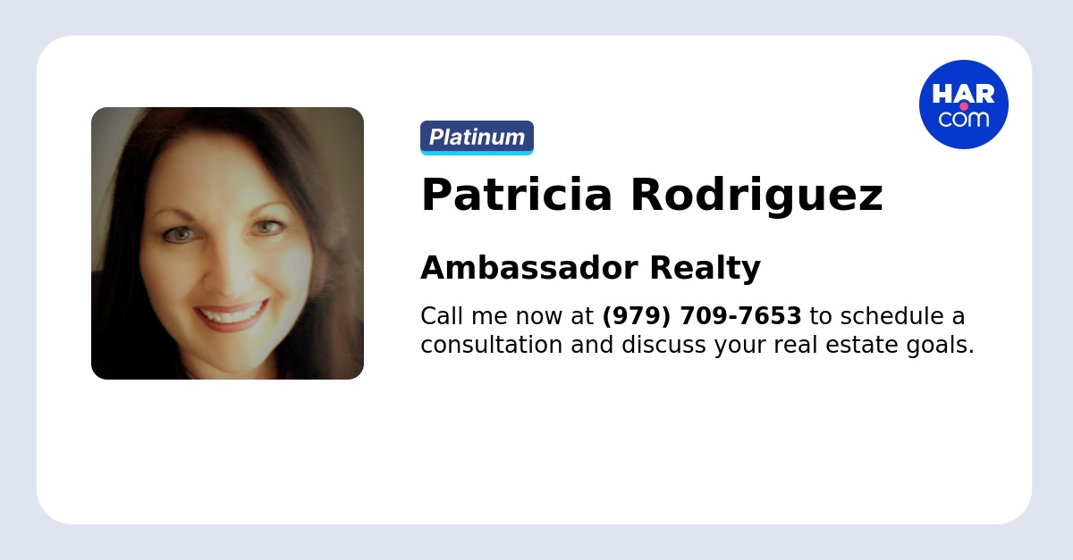 About Patricia Rodriguez - HAR.com