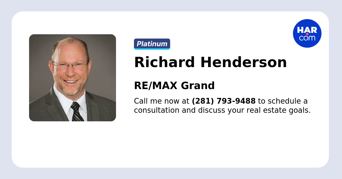 Ricky Henderson - Real Estate Sales - na