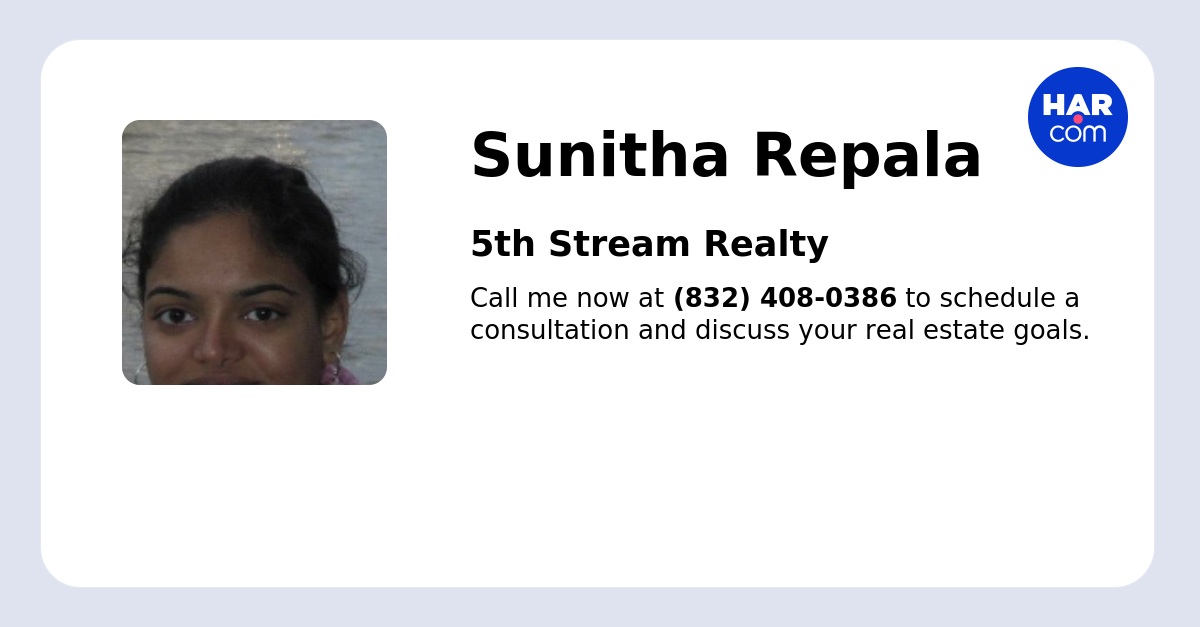 About Sunitha Repala 