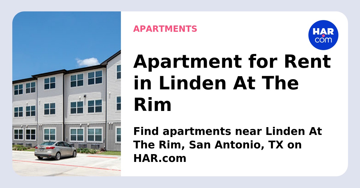 Linden at The Rim: San Antonio, TX Apartments near The Rim