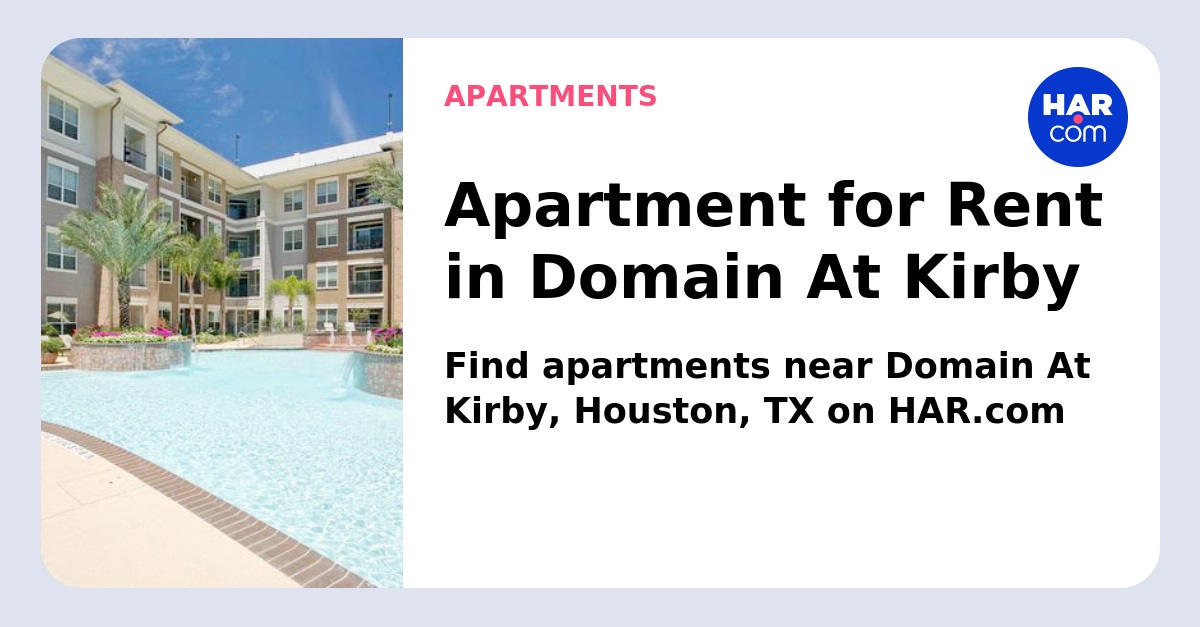 Domain At Kirby, Houston, TX 