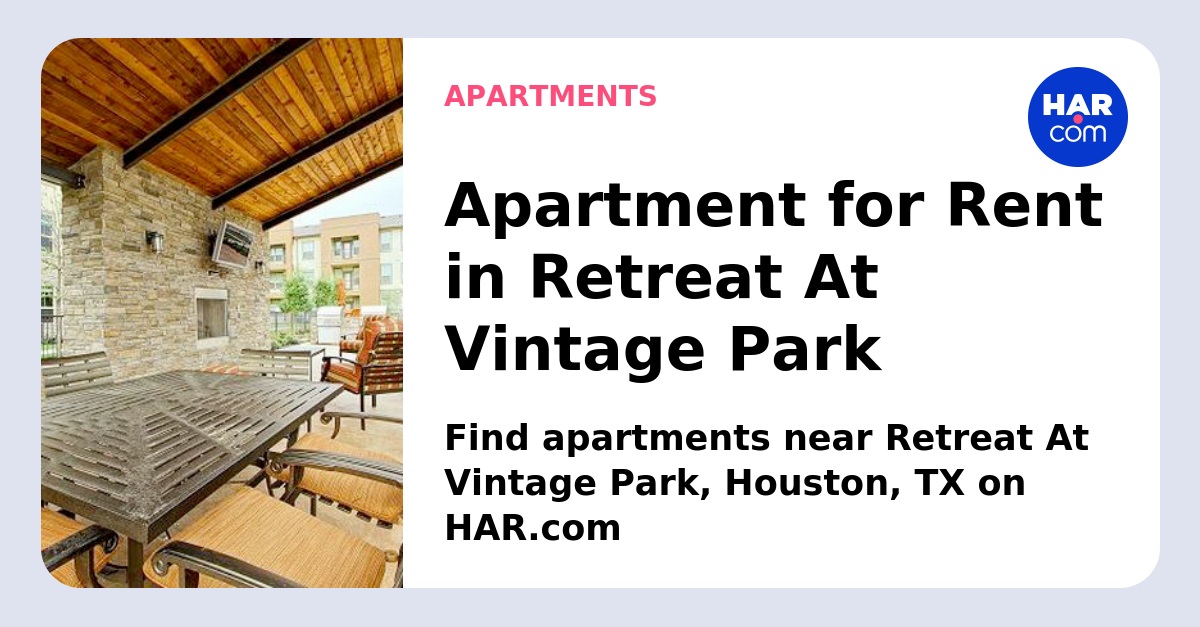MAA Vintage Park Luxury Apartments for Rent in Houston