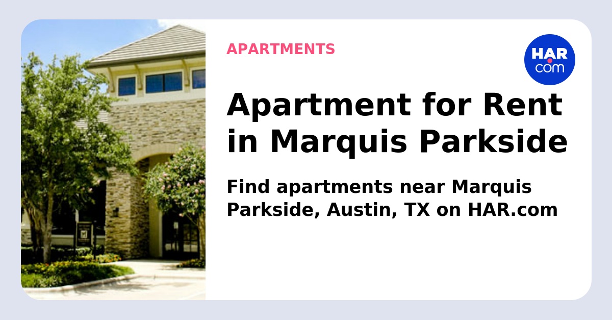 Parkside Apartment Rentals - Austin, TX