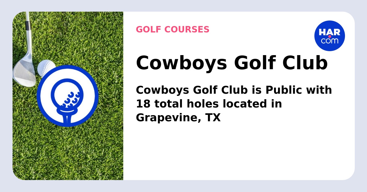 Cowboys Golf Club Course Review