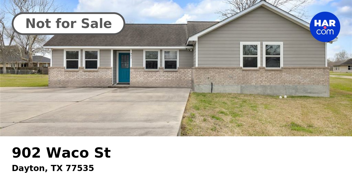 902 Waco St, DAYTON, TX 77535