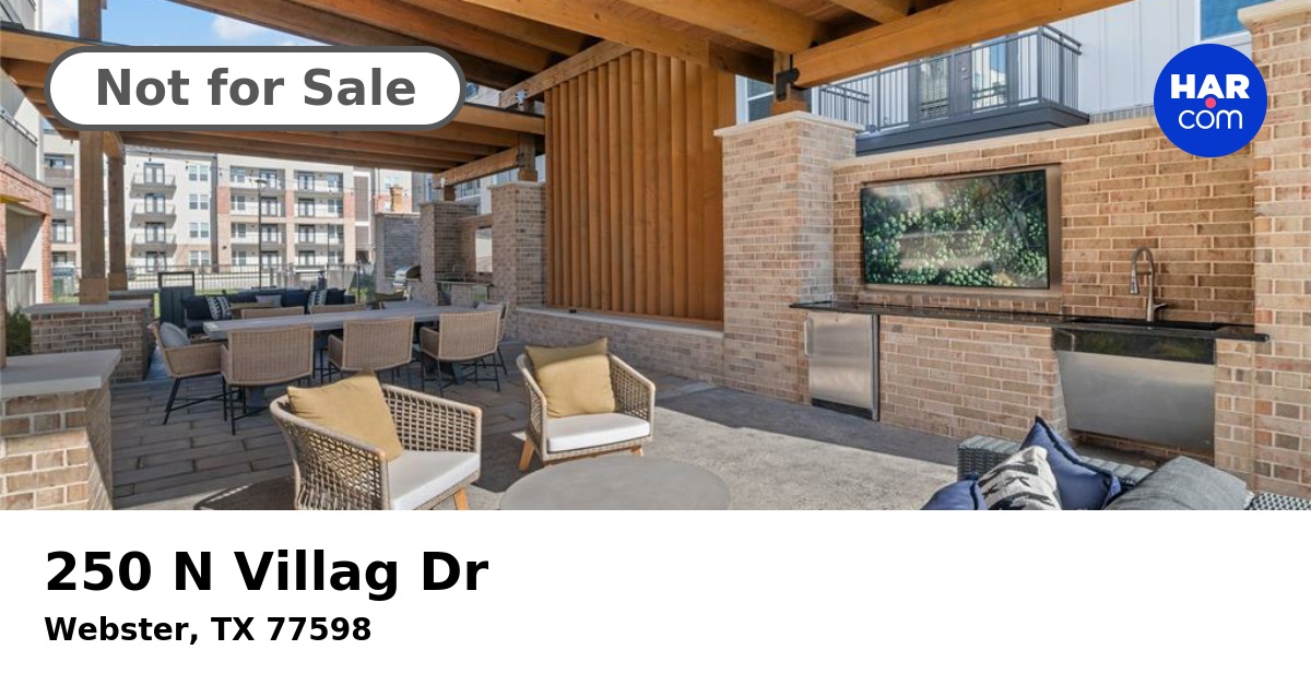 250 N Villag Dr, WEBSTER, TX 77598