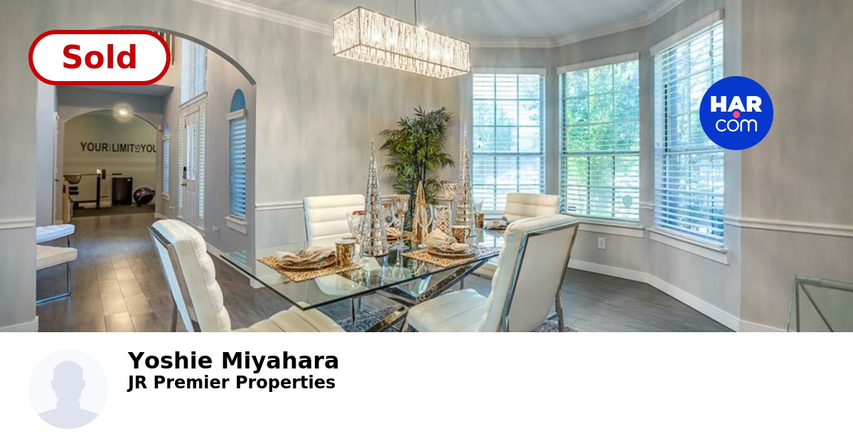 Yoshie Miyahara Dallas Realtor