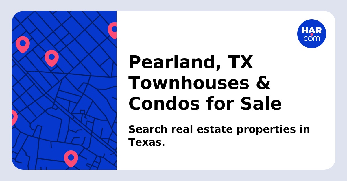 Pearland, TX Homes and Houses for Sale