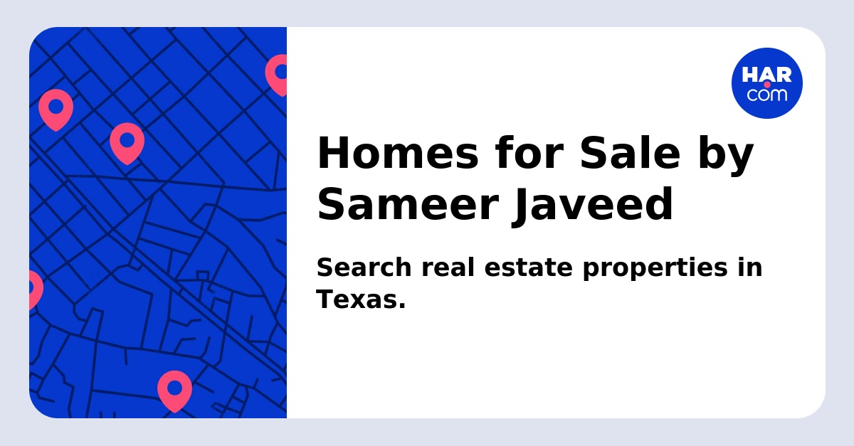 H Sign Language Symbol Homes for Sale by Sameer Javeed - HAR.com