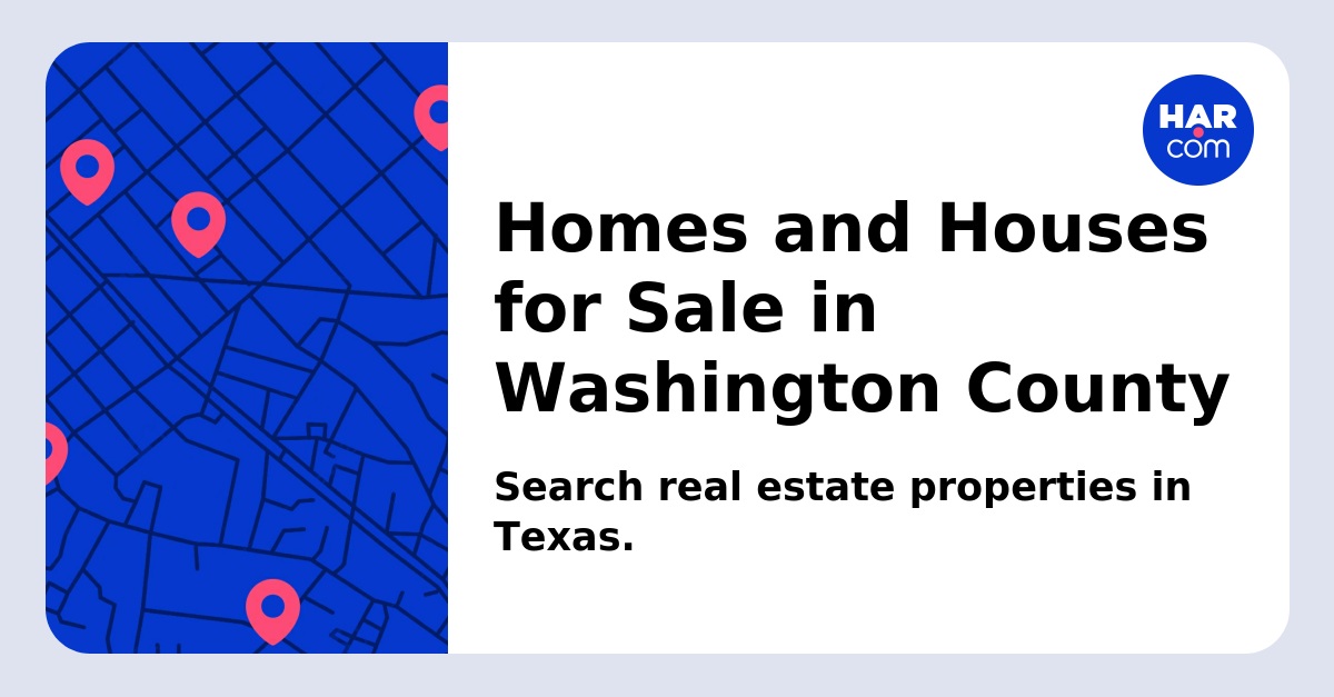 Homes and Houses for Sale in Washington County