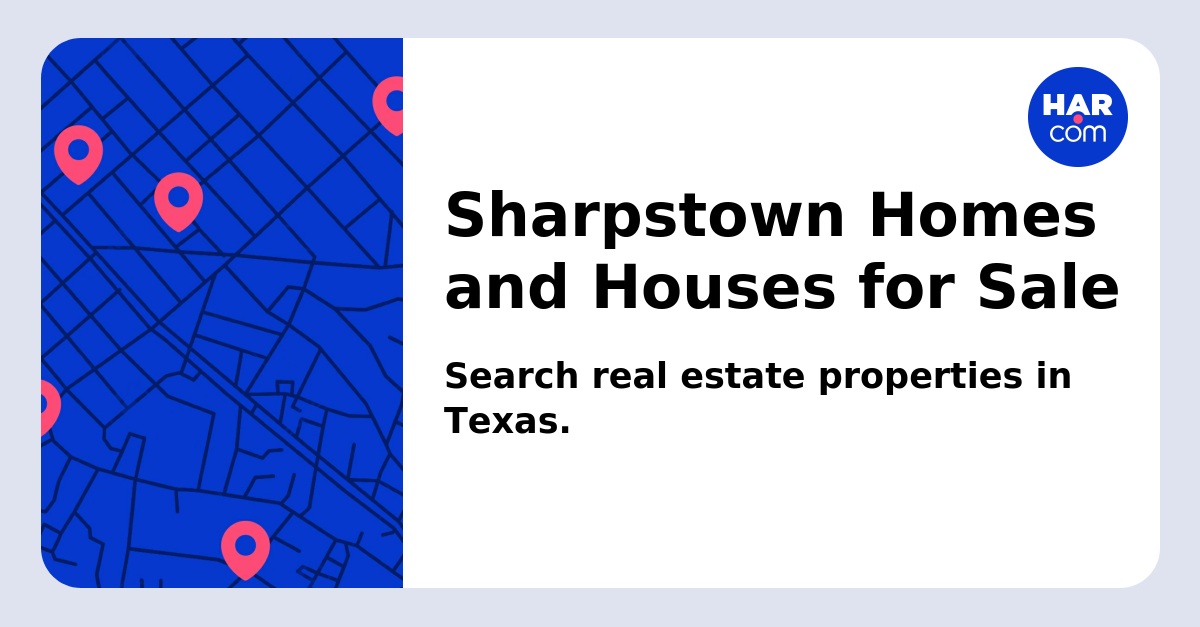 Sharpstown Homes and Houses for Sale