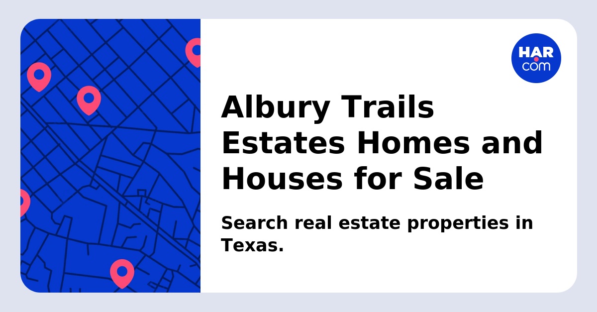 Albury Trails Estates Homes and Houses for Sale