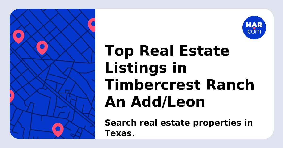 Waterfront Buffalo, TX Homes and Houses for Sale