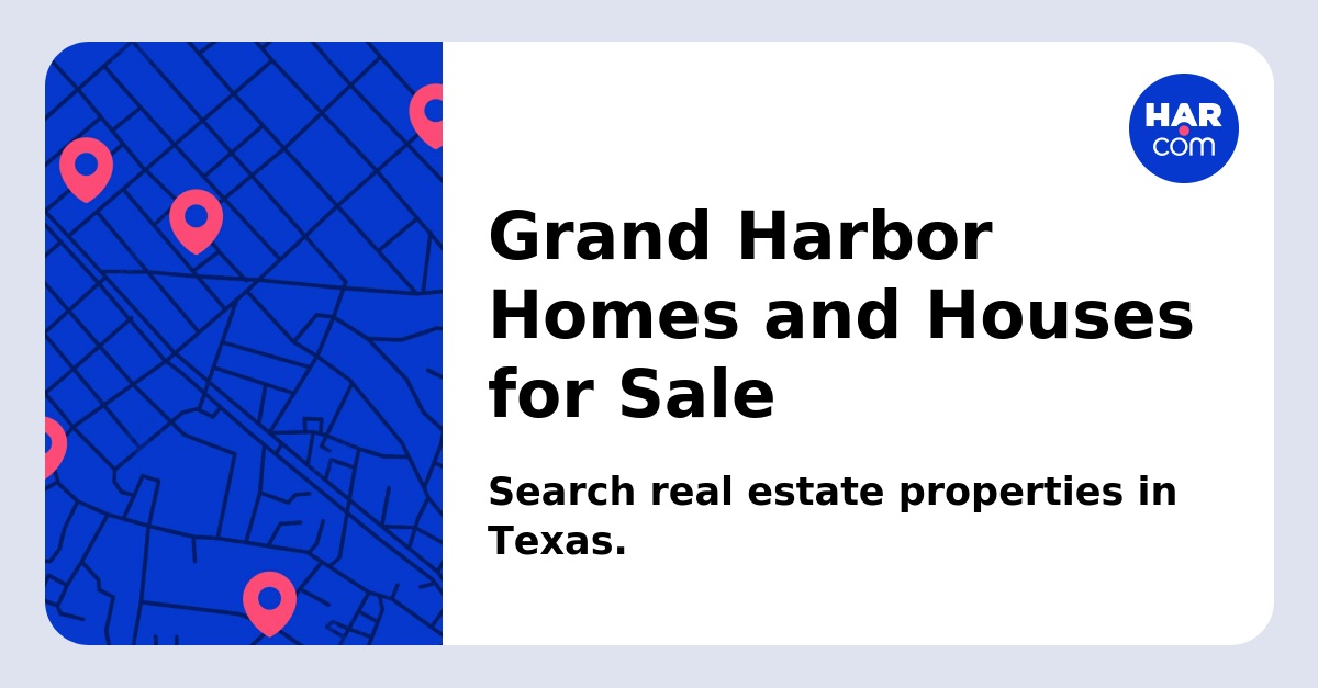 Grand Harbor Homes and Houses for Sale