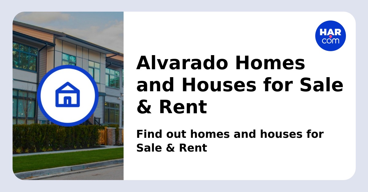 Alvarado, Texas (TX 76009) profile: population, maps, real estate