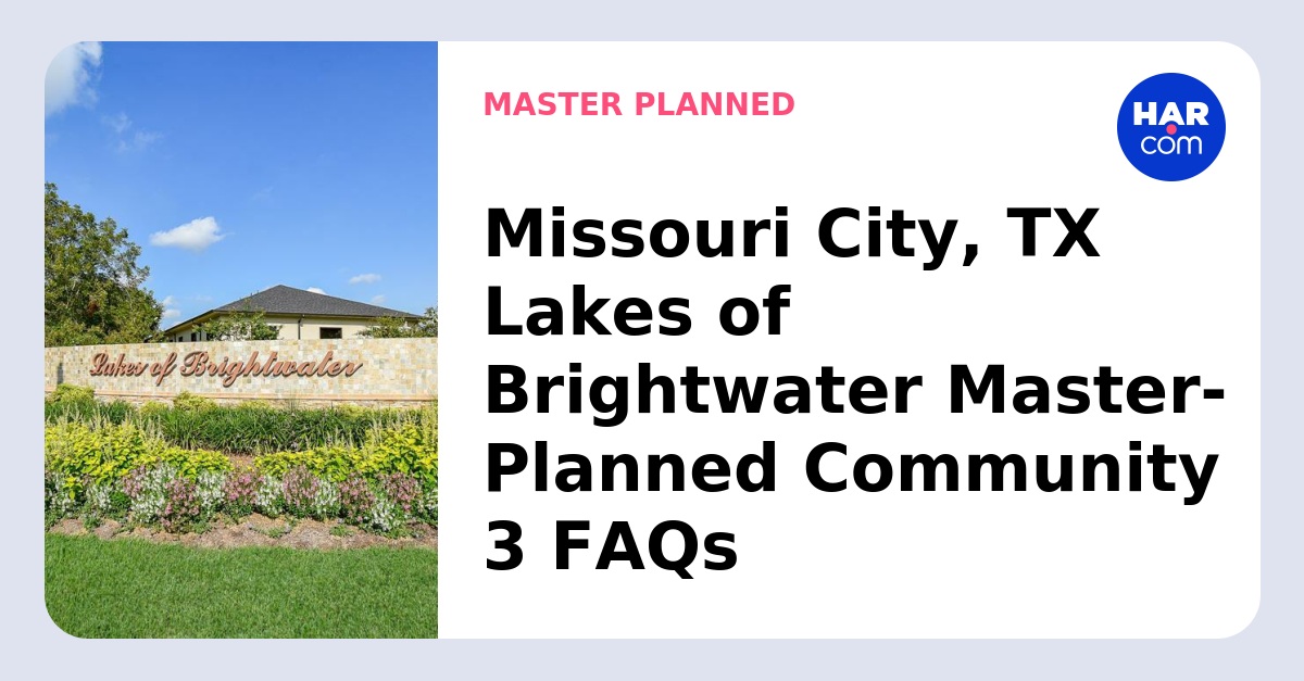 Lakes of Brightwater Real Estate and Homes For Sale