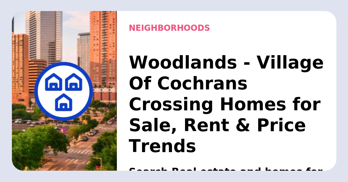 Stephanie Neumann - Woodlands - Village Of Cochrans Crossing