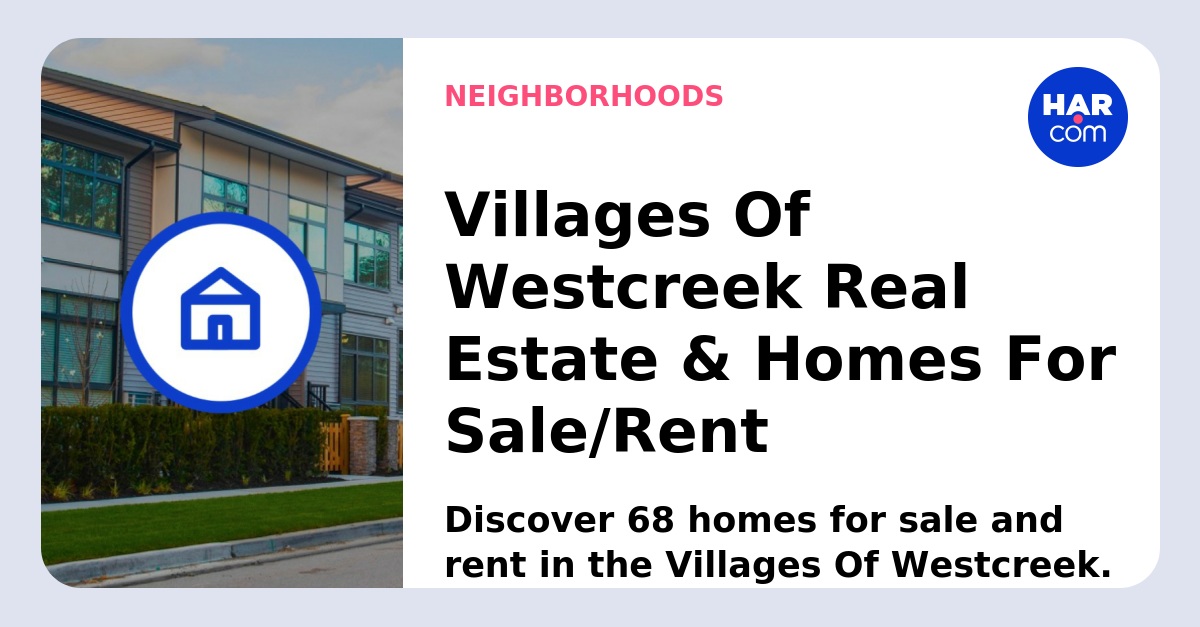 Villages Of Westcreek