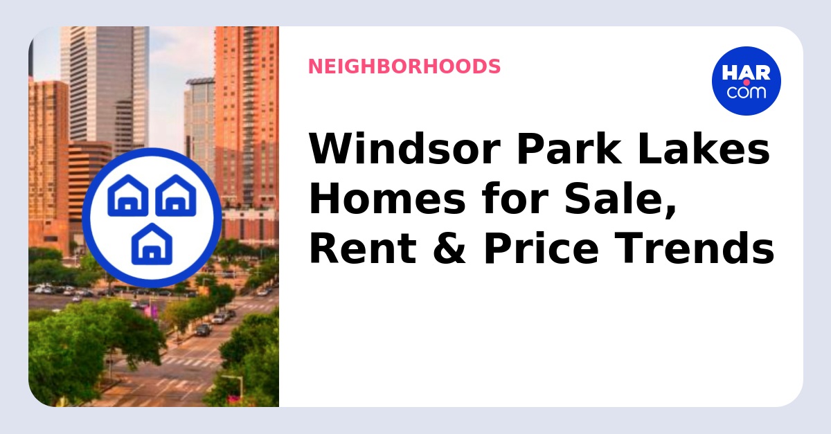 Homes Windsor Park Lakes