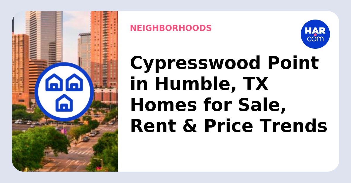 Homes Cypresswood Point