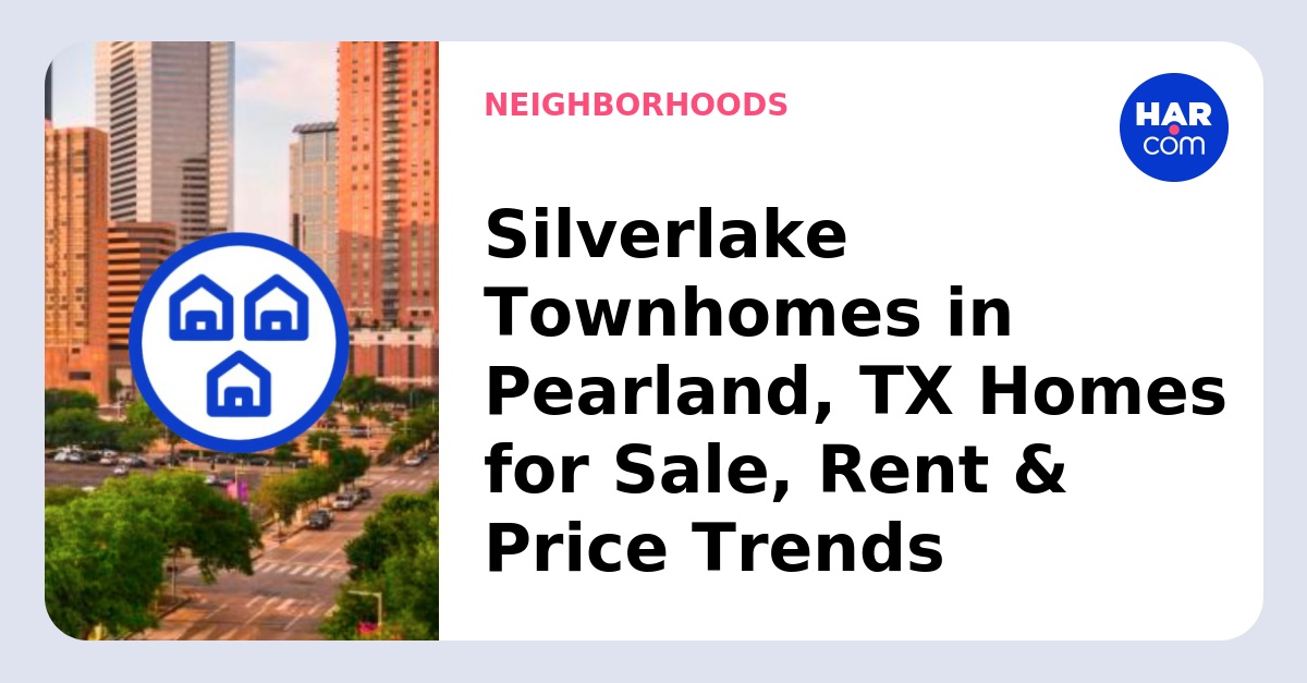 Silverlake Townhomes Homes For Sale & Rent