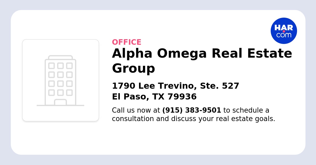 Alpha Omega Real Estate Group HAR