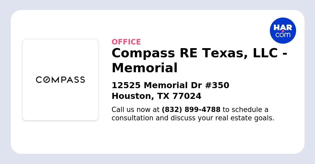 Compass RE Texas, LLC Memorial