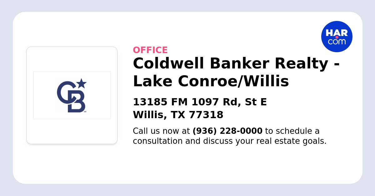 Coldwell Banker Realty Lake Conroe/Willis
