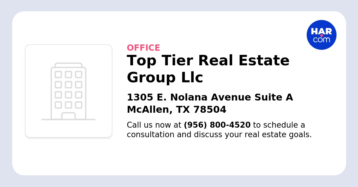 Top Tier Real Estate Group, LLC