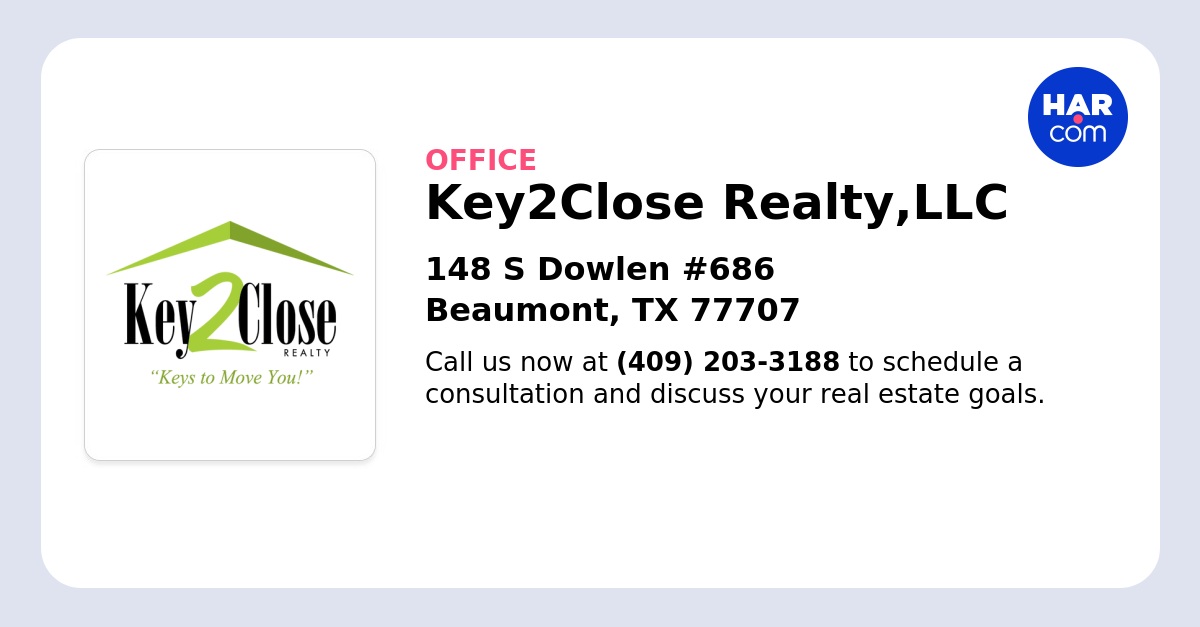 Key2Close Realty LLC HAR