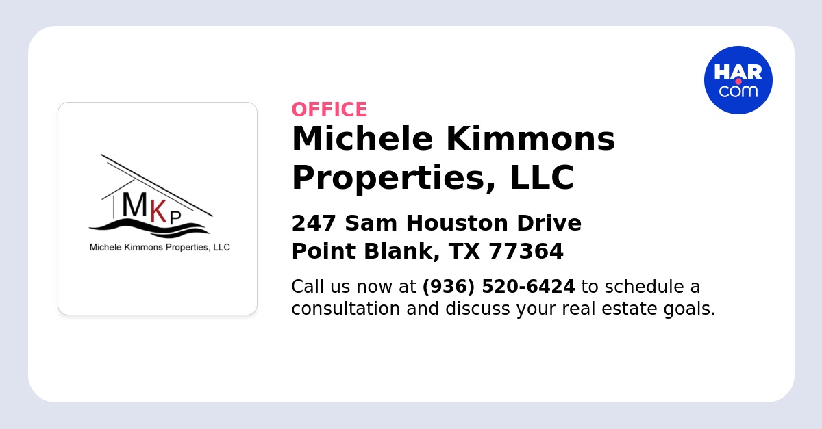 Michele Kimmons Properties LLC HAR