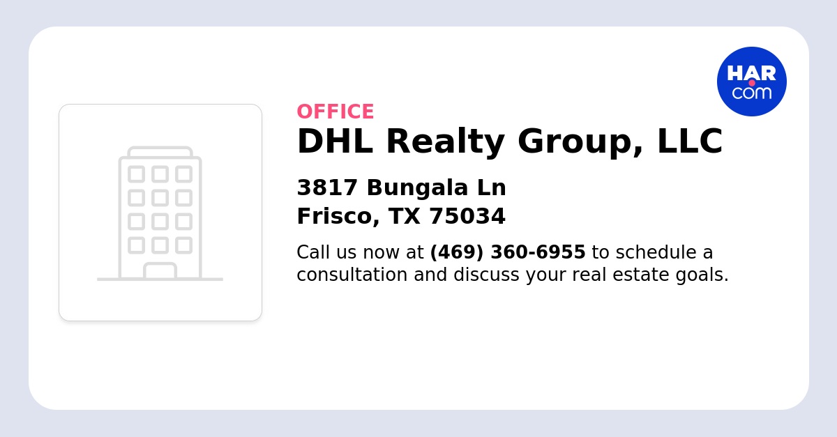 DHL Realty Group, LLC 