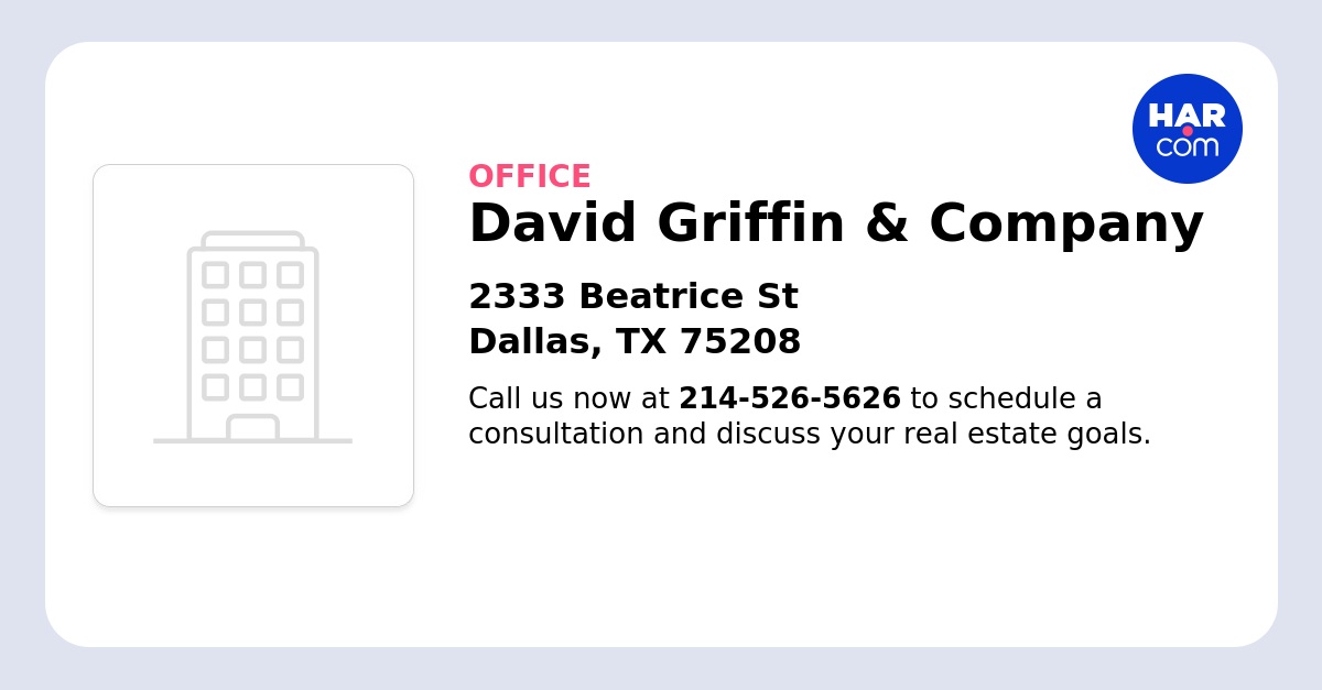 David Griffin Company HAR