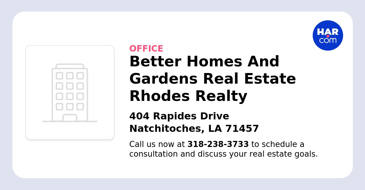 Better Homes And Gardens Real Estate Rhodes Realty