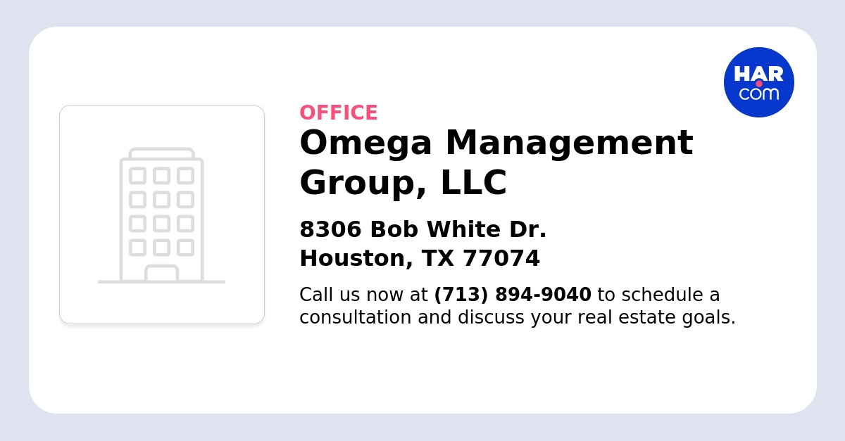 Omega Management Group LLC HAR