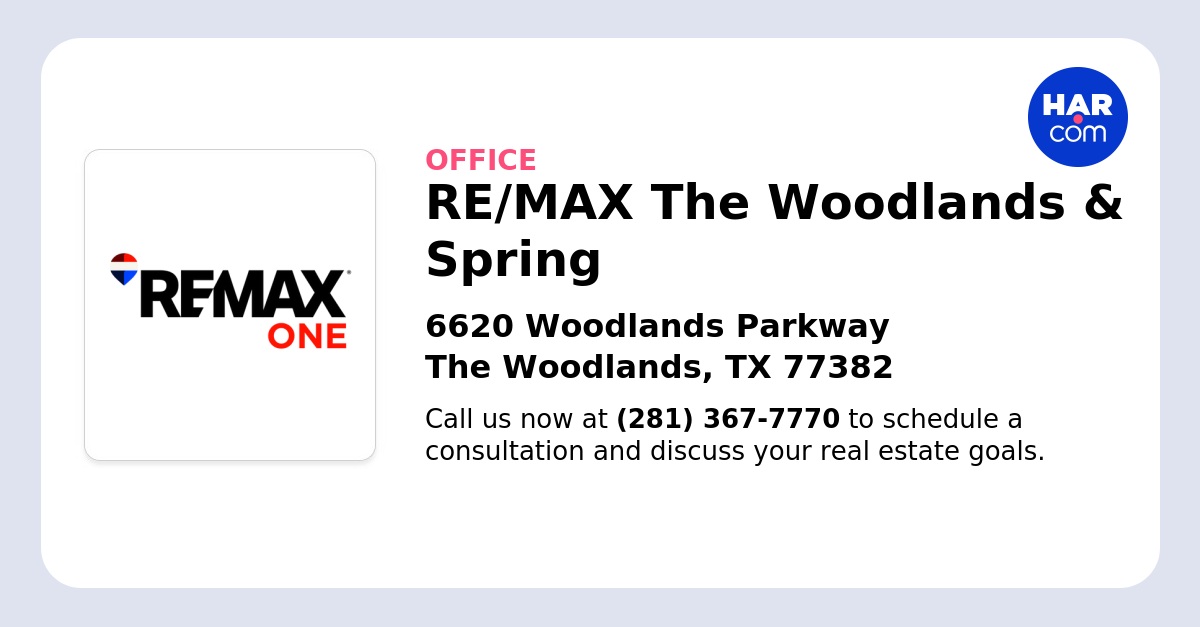 RE/MAX The Woodlands & Spring