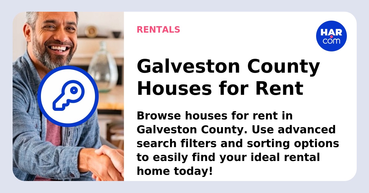 Galveston County Houses for Rent