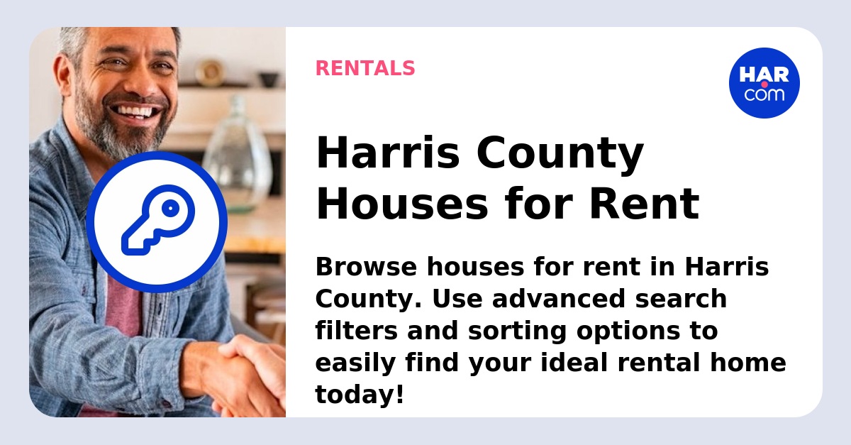 Harris County Houses for Rent