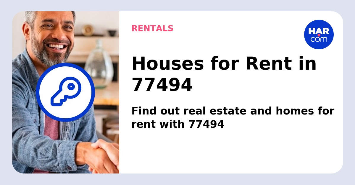 Houses for Rent in 77494