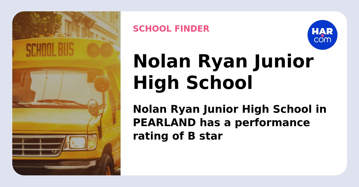 Home  Nolan Ryan Jr. High