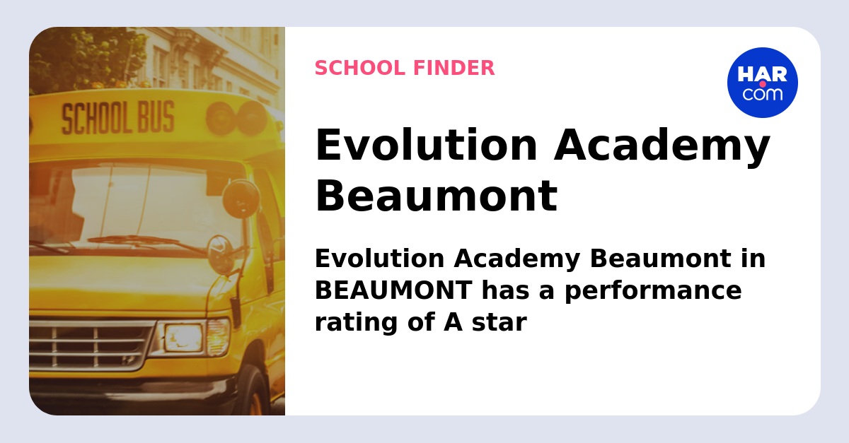 Evolution Academy Beaumont HAR