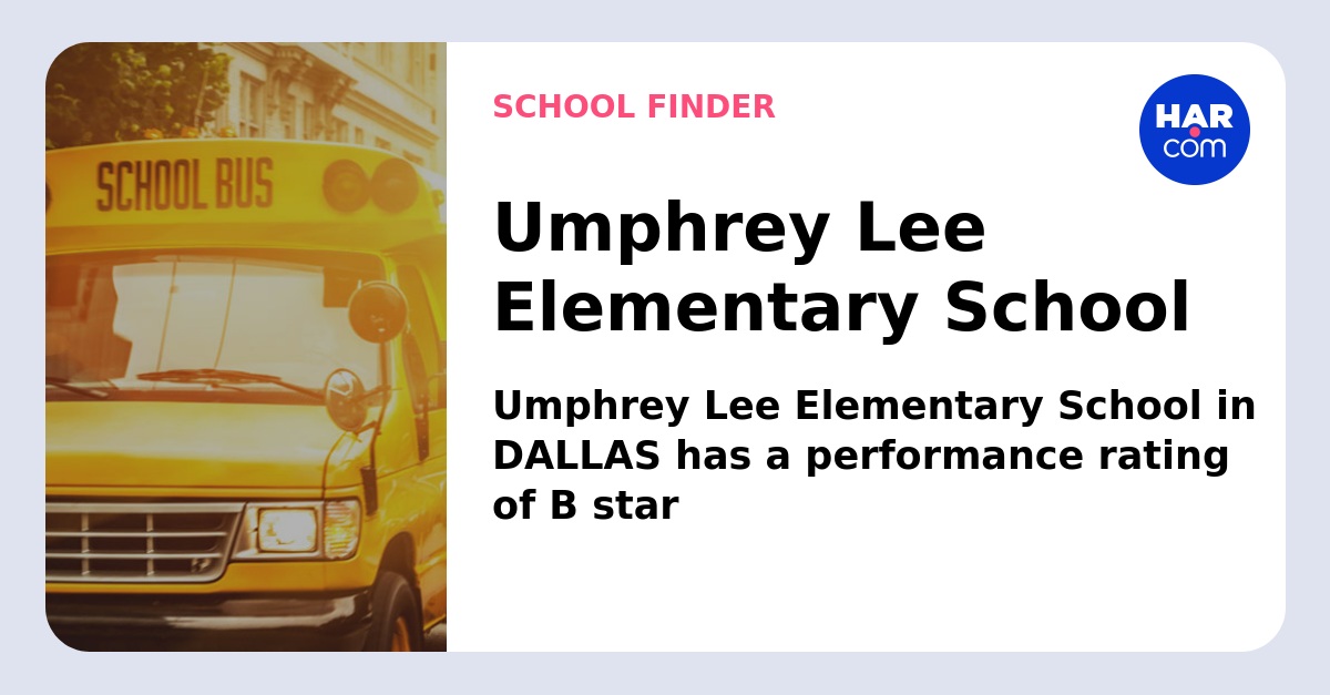 Umphrey Lee Elementary School 